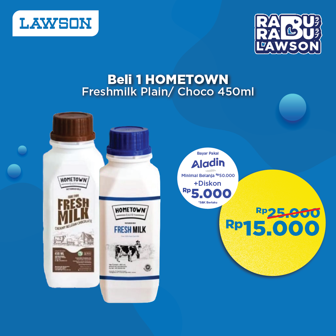 Rabu Rabu Lawson Edisi Hometown Fresh Milk!